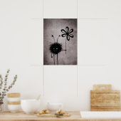 邪悪なフラワーバグヴィンテージ ポスター (キッチン)