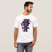 邪悪なブードゥーの呪い Tシャツ (正面フル)
