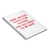 邪悪なプロット ノートブック (右側)