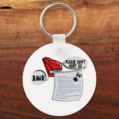 邪悪なホッチキス キーホルダー (正面)