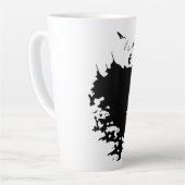 邪悪なマネ カフェラテマグ (左アングル)