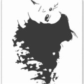 邪悪なマネ シール (正面)