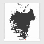 邪悪なマネ シール (シート)