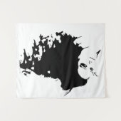 邪悪なマネ タペストリー (正面(横))