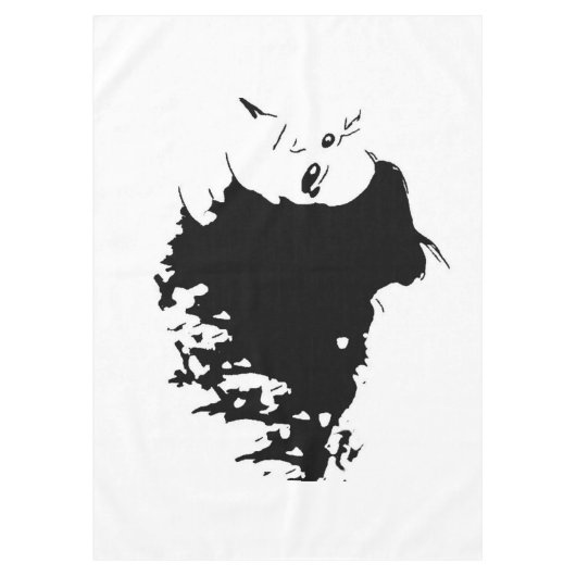 邪悪なマネ テーブルクロス (正面)