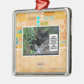 邪悪な事 メタルオーナメント (左)