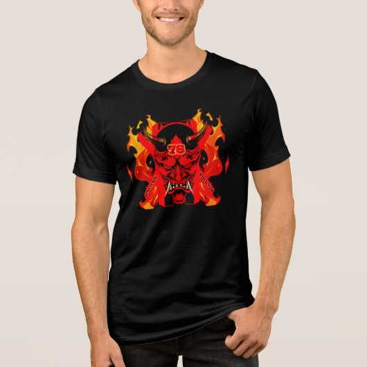 邪悪な侍Tシャツ トライブレンドTシャツ (正面)