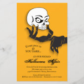 邪悪な出来事ハローウィンパーティ招待状 (正面)