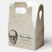 邪悪な出来事ハローウィンパーティ招待状 フェイバーボックス (オープン)