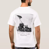 -邪悪な勝利を締め殺して下さい Tシャツ (裏面)