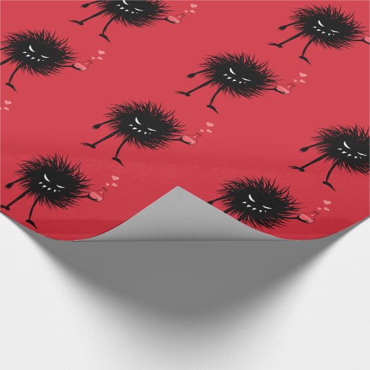 邪悪な化学キャラクターラブポーション ラッピングペーパー (角)