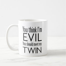 邪悪な双生児-マグ コーヒーマグカップ