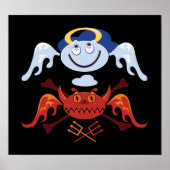 邪悪な天使 ポスター (正面)