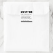 邪悪な天才が求めた広告 スクエアシール (バッグ)