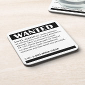 邪悪な天才は広告がほしいと思いました コースター (左側)