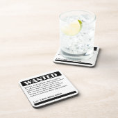 邪悪な天才は広告がほしいと思いました コースター (右側)