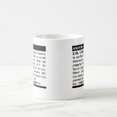 邪悪な天才広告 コーヒーマグカップ (中央)