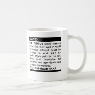 邪悪な天才広告 コーヒーマグカップ