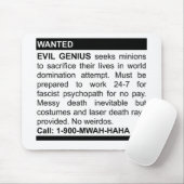 邪悪な天才広告 マウスパッド (マウス)