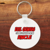 邪悪な天才…叔父 キーホルダー (正面)