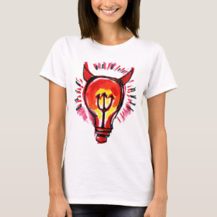 邪悪な天才Tシャツ Tシャツ
