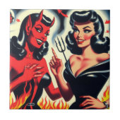 邪悪な女の子 タイル (正面)