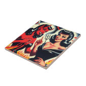 邪悪な女の子 タイル (側面)