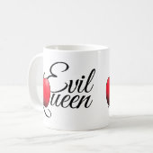 邪悪な女王の赤い林檎 コーヒーマグカップ (正面左)