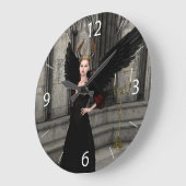 邪悪な女王 ラージ壁時計 (傾斜)