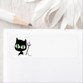 邪悪な子猫 ラベル (インサイチュ)