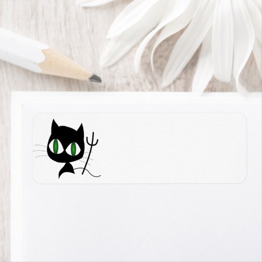 邪悪な子猫 ラベル (インサイチュ)