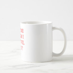 邪悪な対の冗談 コーヒーマグカップ