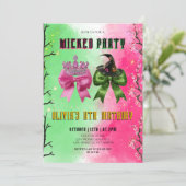 邪悪な弓の誕生日パーティー 招待状 (スタンド正面)