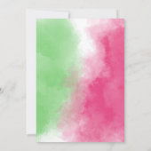 邪悪な弓の誕生日パーティー 招待状 (裏面)