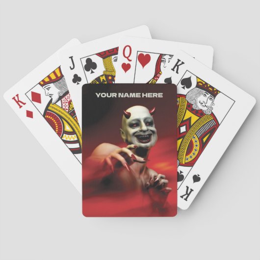 邪悪な悪魔 トランプ (裏面)