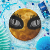 邪悪な月の目 ペーパープレート (パーティー)