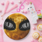 邪悪な月の目 ペーパープレート (パーティー)