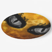 邪悪な月の目 ペーパープレート (アングル)