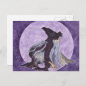 邪悪な月の魔女 ポストカード (正面/裏面)