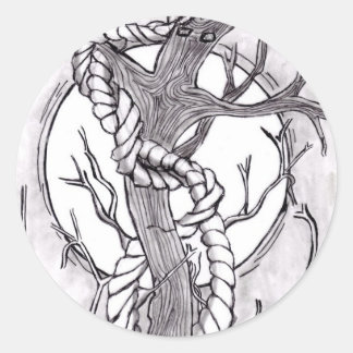 邪悪な木 ラウンドシール