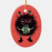 邪悪な本の恋人キャラクター – エディ読ズ セラミックオーナメント (正面)