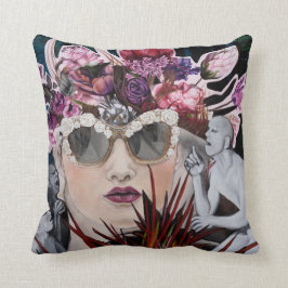 邪悪な枕を聞かないで下さい クッション