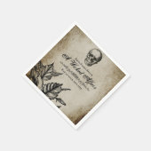 邪悪な浮気ハロウィーン – 紙ナプキンス スタンダードカクテルナプキン (角)