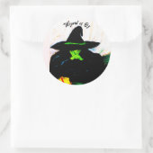 邪悪な溶ける魔女 ラウンドシール (バッグ)