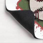 邪悪な球及び十字のこうもり マウスパッド (コーナー)