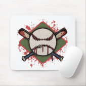 邪悪な球及び十字のこうもり マウスパッド (マウス)