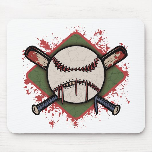 邪悪な球及び十字のこうもり マウスパッド (正面)
