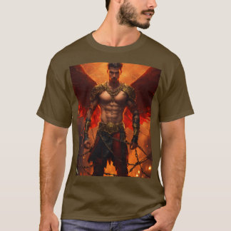 「邪悪な男のTシャツを買い物するデザイン- Dark and Edgy Tシャツ
