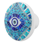 邪悪な目のアミュレットモザイクアート セラミックノブ (右)