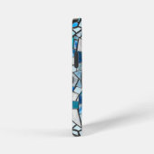 邪悪な目のアミュレットモザイクアート iPhoneケース (右側面)